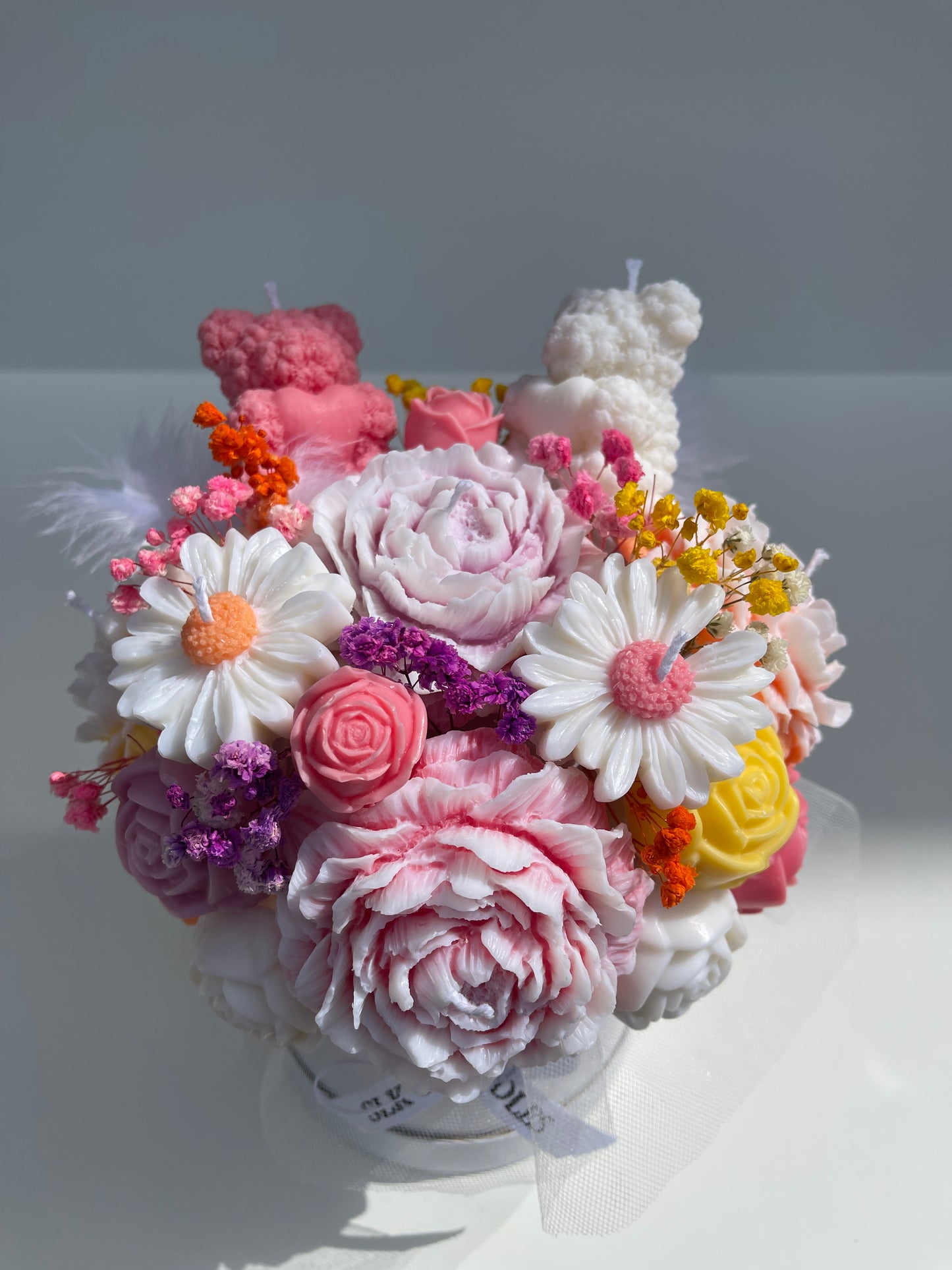 Multicolour Candle Bouquet
