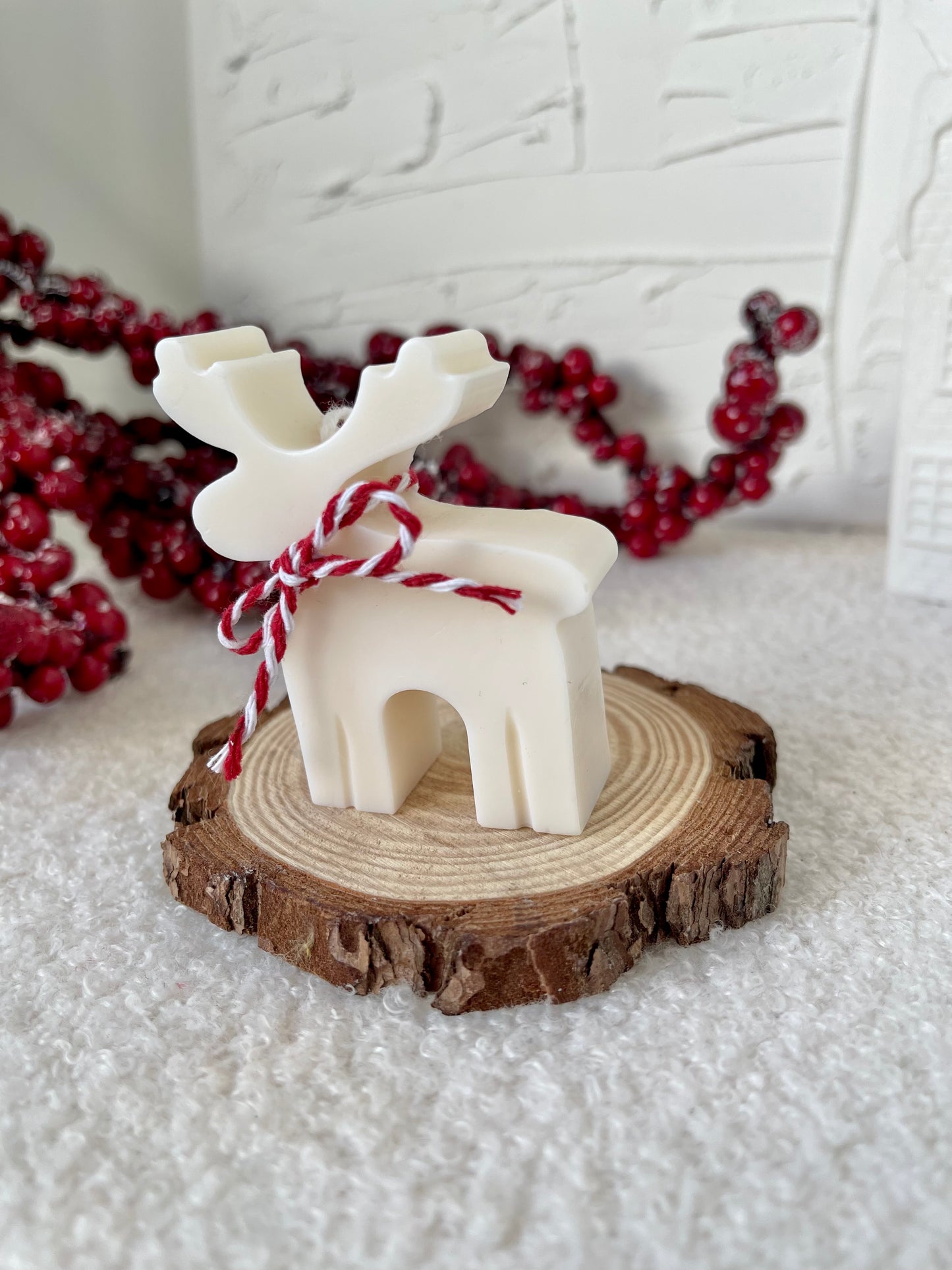 Reindeer Candle