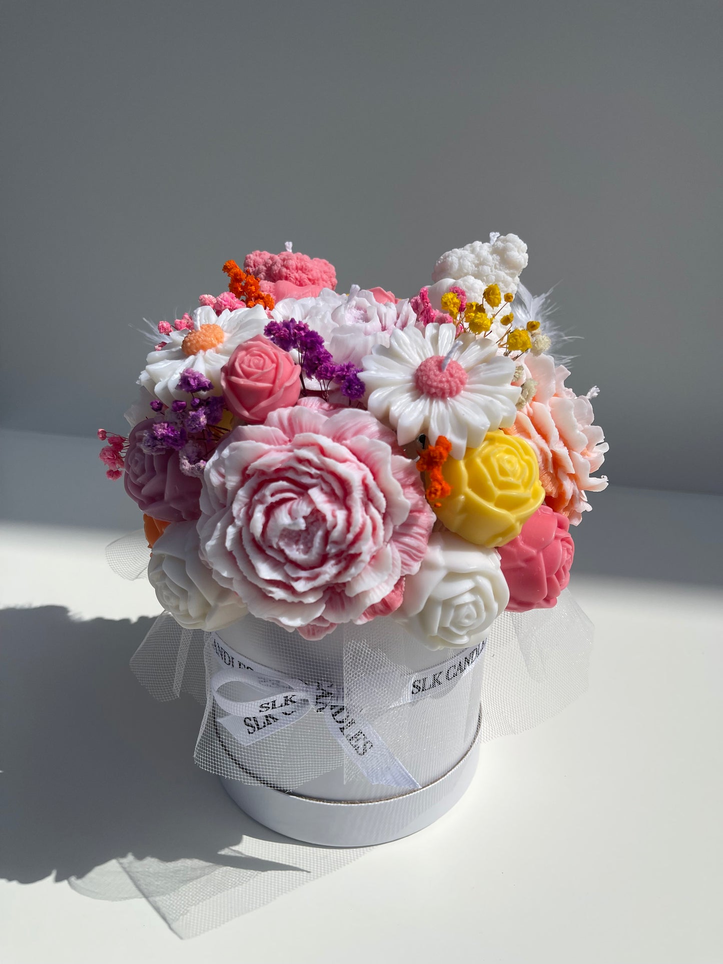 Multicolour Candle Bouquet