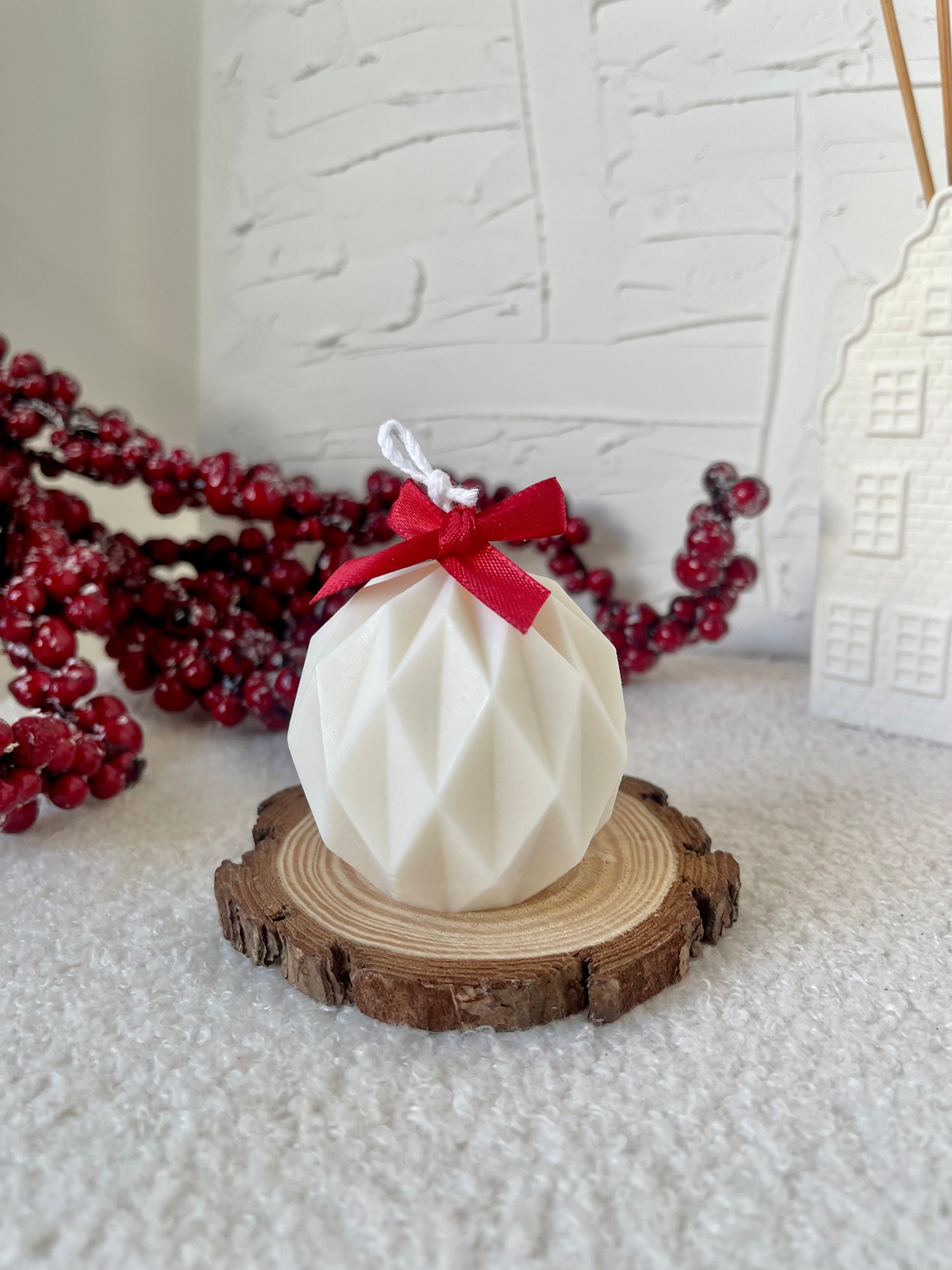Christmas Bauble Candle