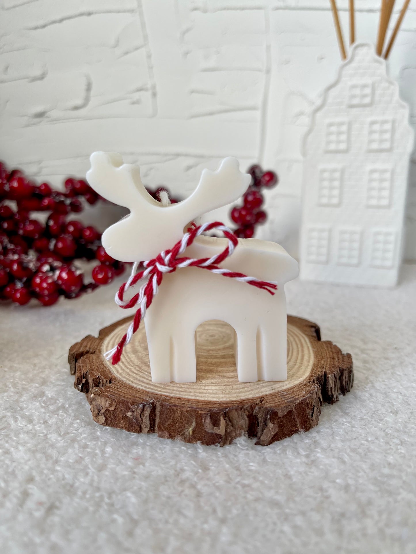 Reindeer Candle