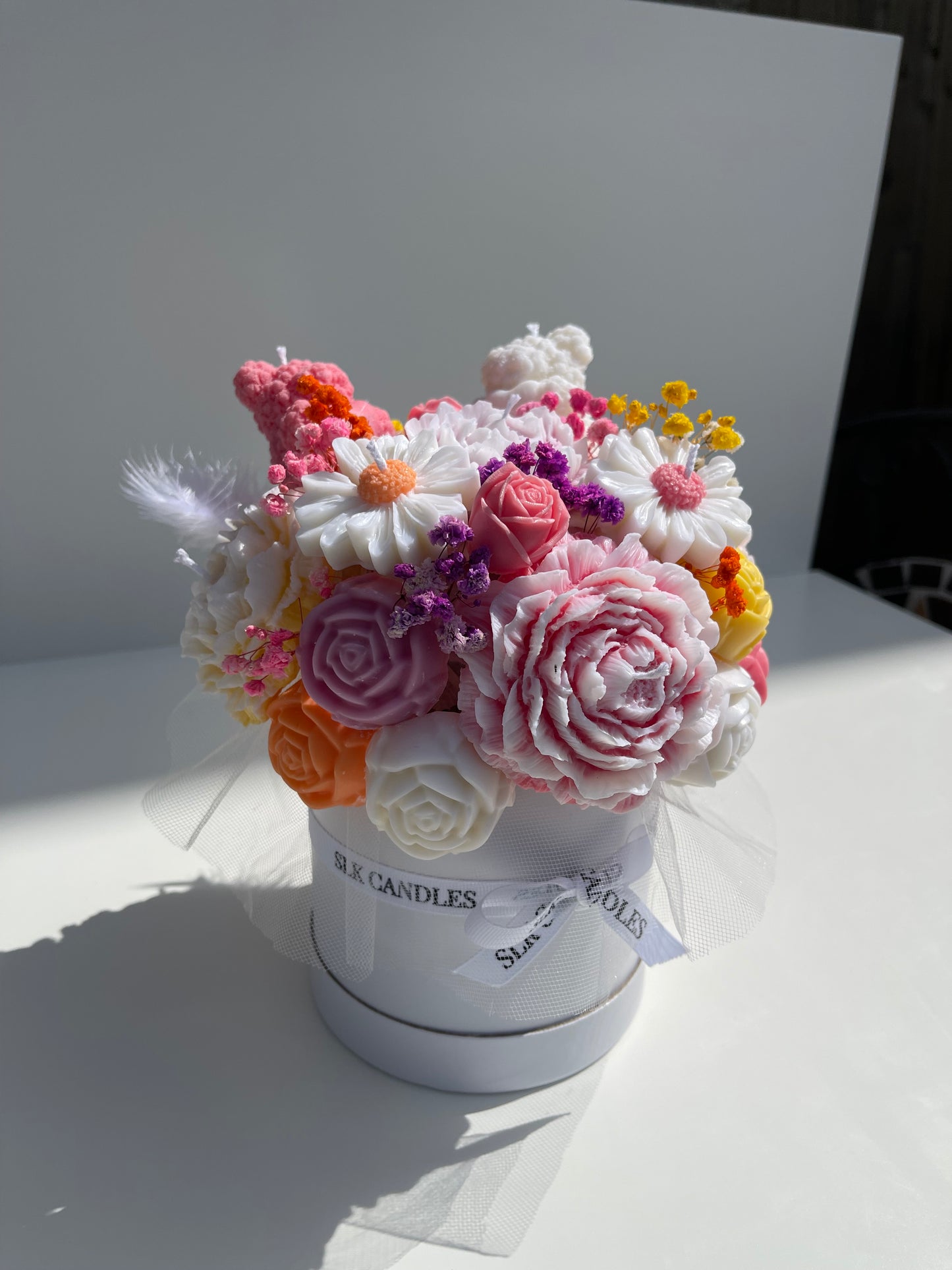 Multicolour Candle Bouquet