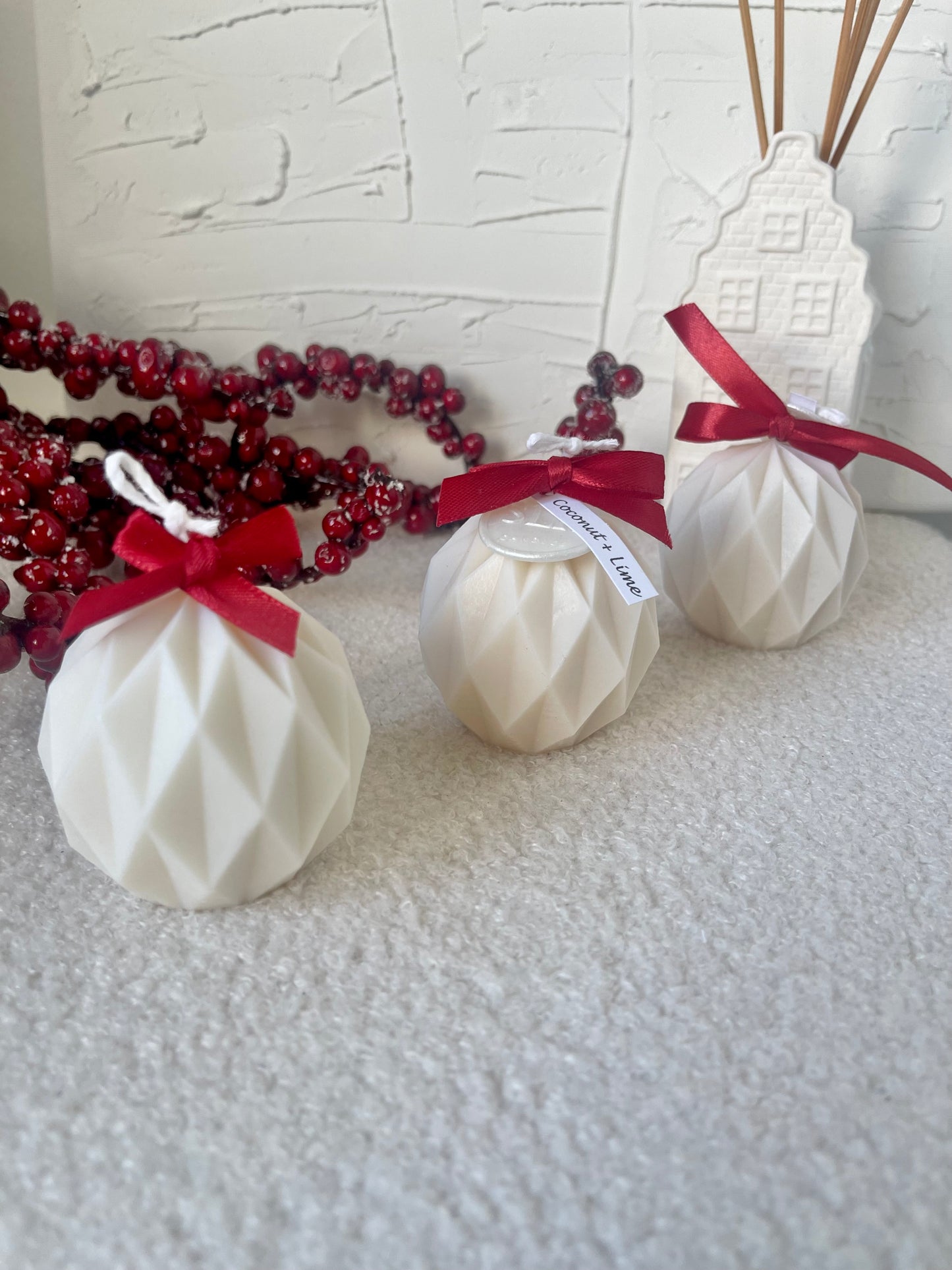 Christmas Bauble Candle