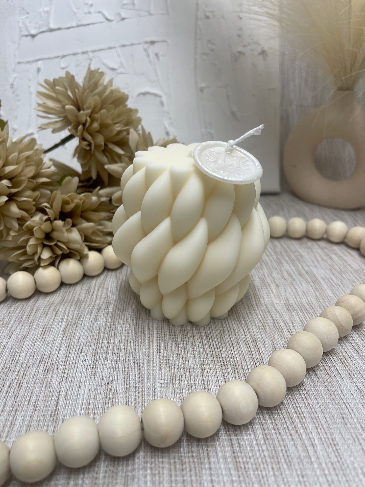 Lock of Love Candle - Medium