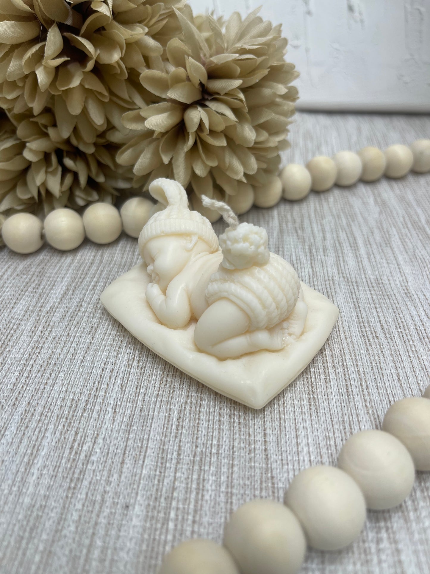 Sleeping Baby Candle