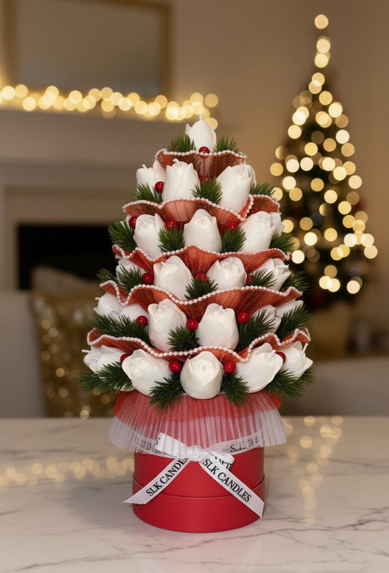 PRE-ORDER Christmas Tree Candle Bouquet