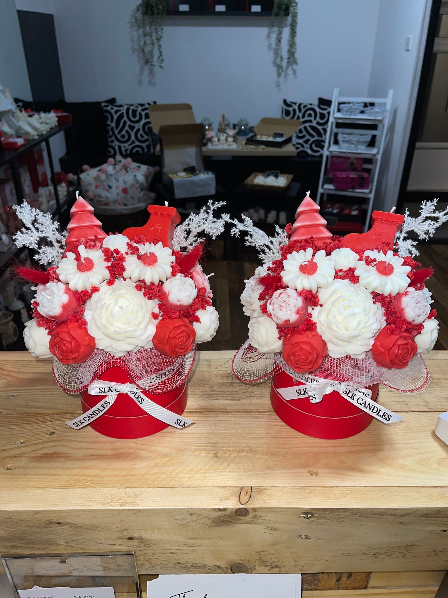 PRE-ORDER Christmas Candle Bouquet