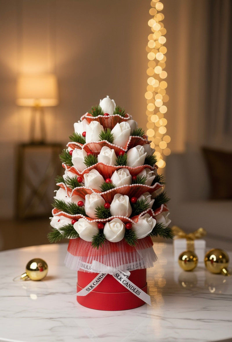 PRE-ORDER Christmas Tree Candle Bouquet